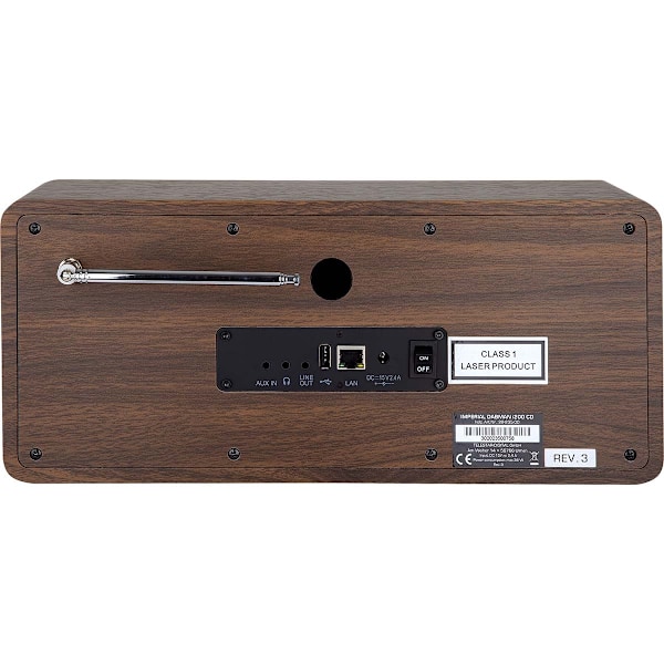 DABMAN i200 CD Multifunktionsradio DAB+ / FM / Internet / Bluetooth Trælook