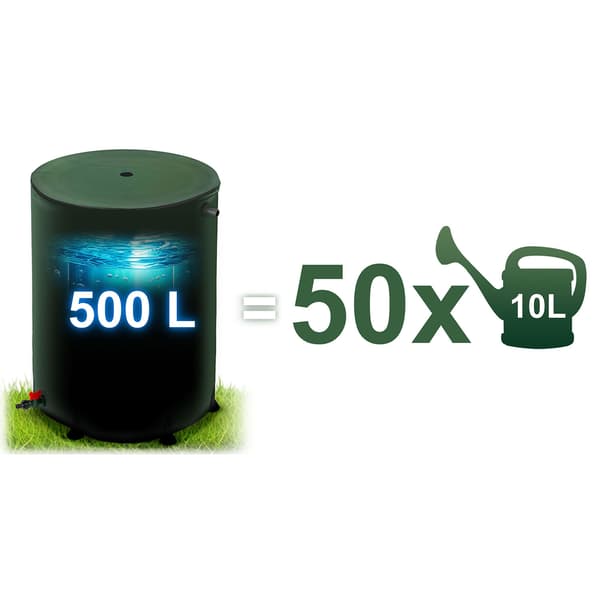 Regnvandstank 500 l Plonos PL-521