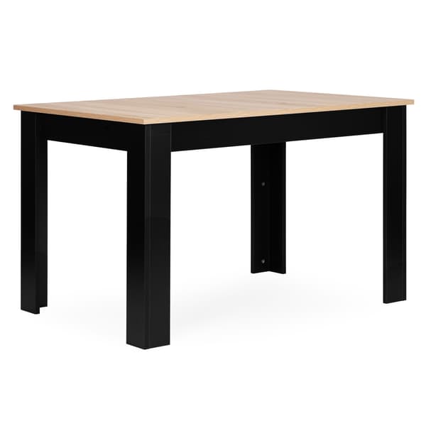 Ruokapöytä 4 hengelle, 120x80 cm, MDF-levy, melamiini