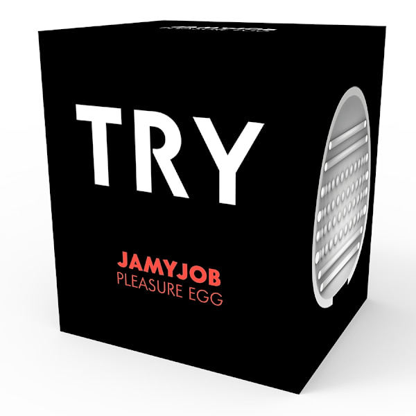 Jamyjob - Egg Masturbator Black Version Discret