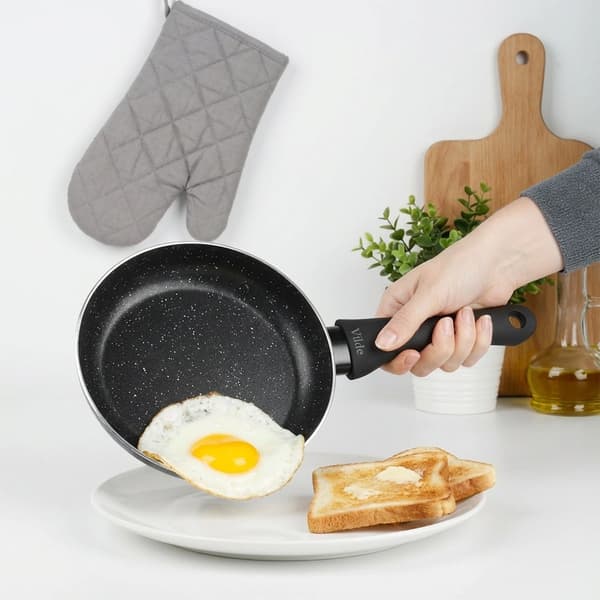 24 cm non-stick stekpanna i granit, diskmaskinssäker
