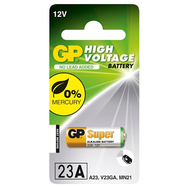 GP Alkaline Batteri LRVO8/23A/MN21 (12V) 1-pack