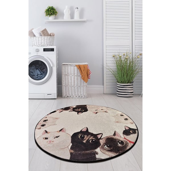 Bathmat Angry Cats