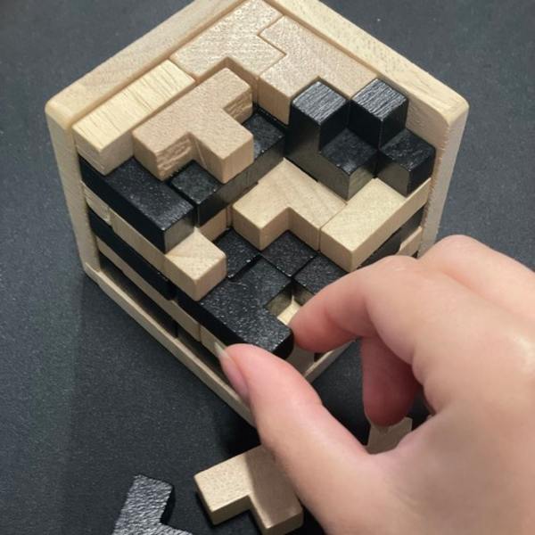Puinen Brain Teaser palapeli