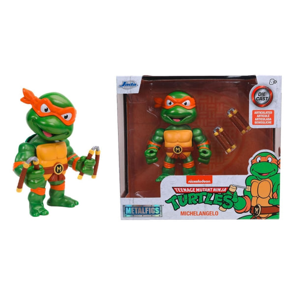 Teenage Mutant Ninja Turtles Diecast Minifigur Michelangelo 10 c