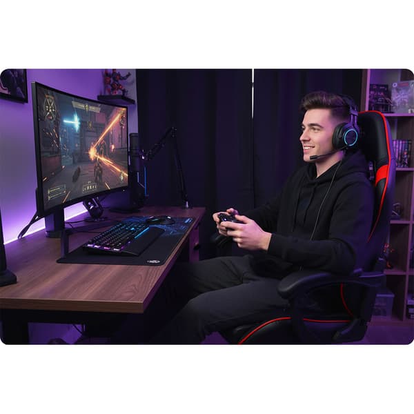 Sofotel Draknor II gamingstol svart och röd