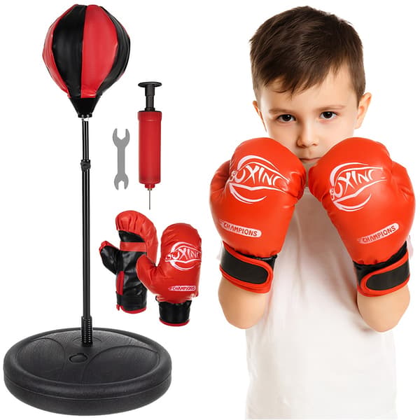 Barnboxningsset, Boxningssäck och Handskar, Justerbar
