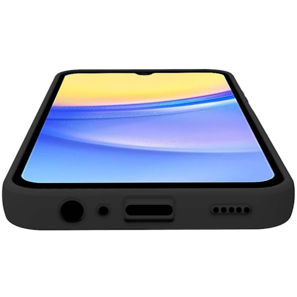 Cromo Soft gummietui Galaxy A15 4G / A15 5G Sort