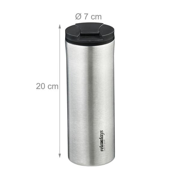 Termosmugg rostfritt stål 400 ml
