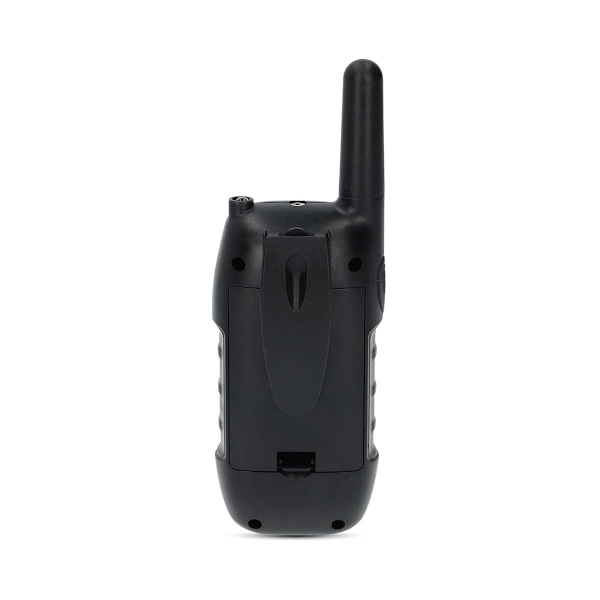 Walkie-talkie sæt | 2 håndsæt | Op til 10 km | Frekvenskanaler: 8 | PTT / VOX | op til 3 timer | Hovedtelefonudgang | Sort