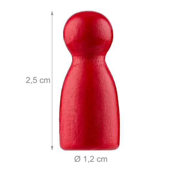 Spelpjäser för brädspel set om 160 st