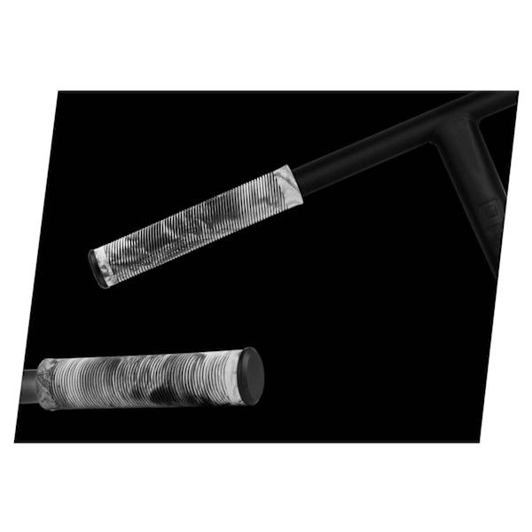 Greb håndtag til scooter sort/hvid 160 mm G3 2 stk