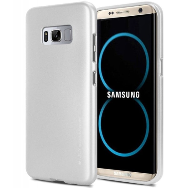 Mercury I-Jelly - Fodral till Samsung Galaxy S8+ (silver)
