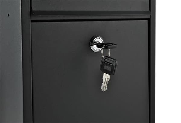 Brevlåda S6237 - svart