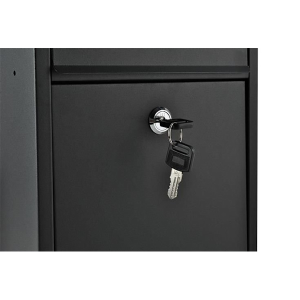Postkasse S6237 - sort