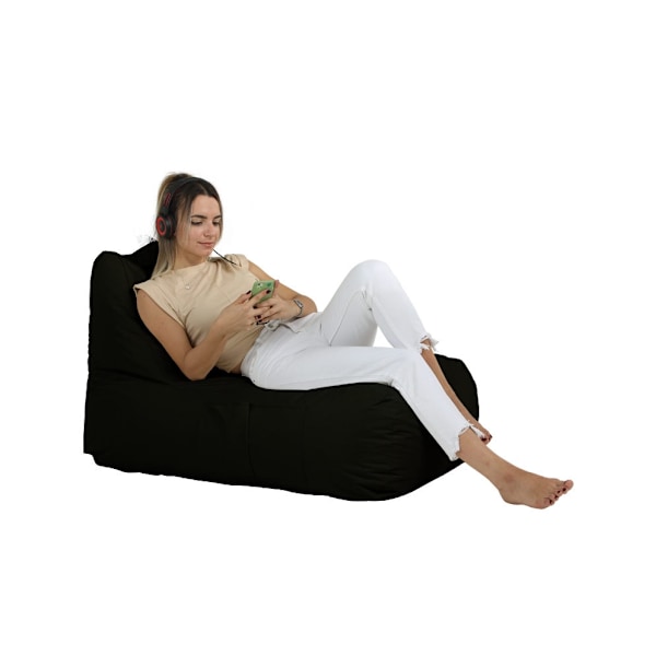 Garden Bean Bag Trendy Comfort Sengepuf - Sort