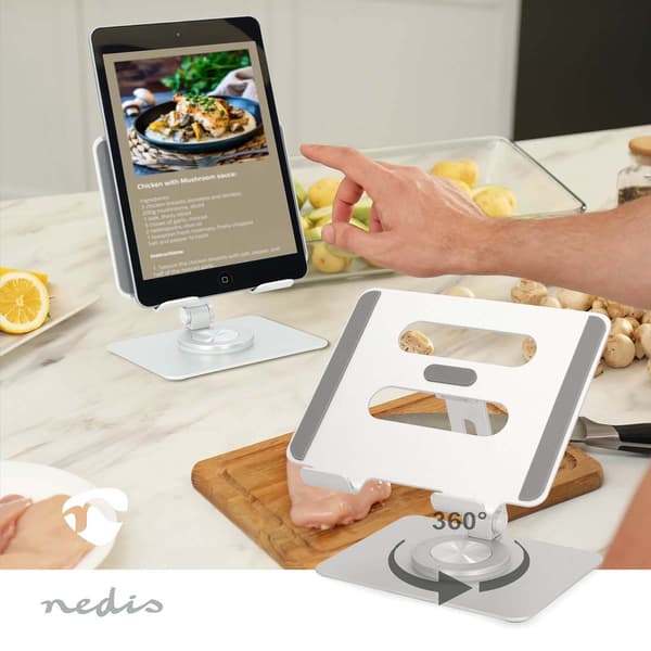 Tablet Teline | Teline | Täysin Säädettävä | Hopea