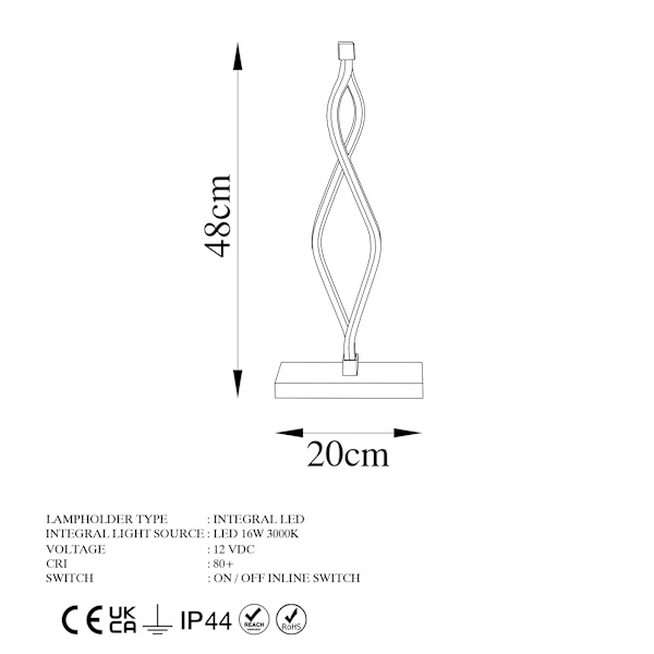 Bordlampe Zozo - 13292