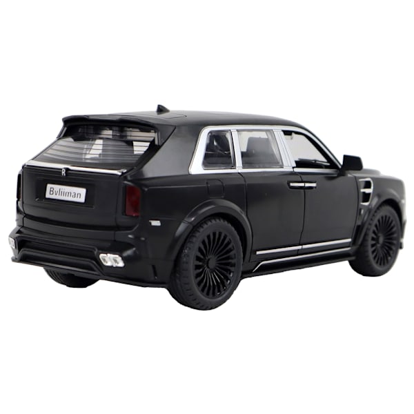 1:20 Black R/C Car - Realistisk med lys- og lydeffekter