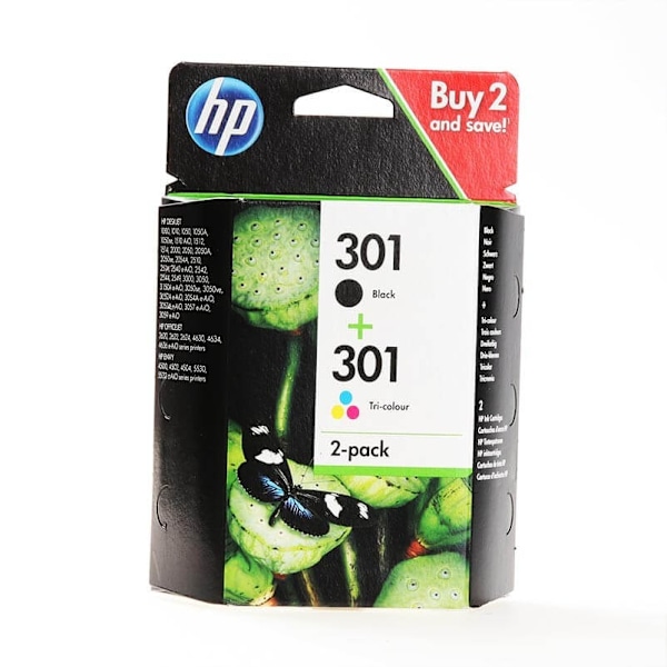 HP Ink N9J72AE 301 monipakkaus