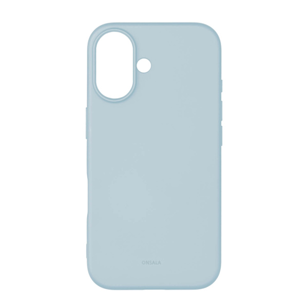 ONSALA Back Sil Touch Recycled MagSerie iPhone 16 Concrete
