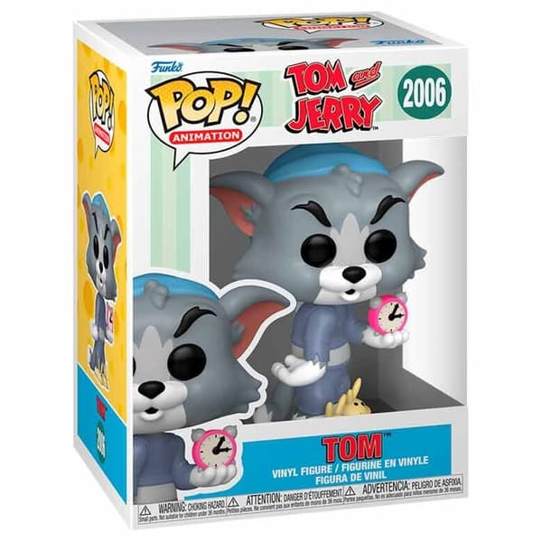 Tom & Jerry Pop Figur samlerobjekt legetøj, 4-tommer størrelse