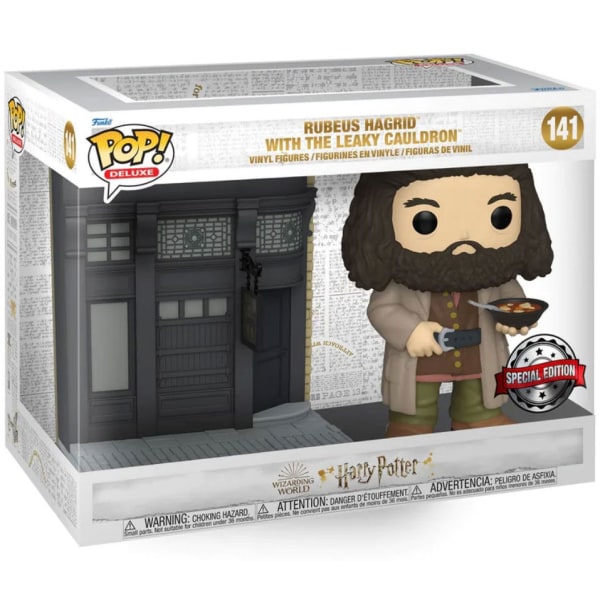 POP-figur Harry Potter Diagonalstræde Rubeus Hagrid Den utætte kedel Eksklusivt