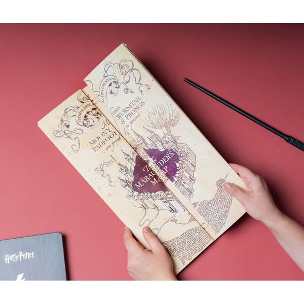 Marauders kort til Harry Potter-fans, detaljeret design, samleobjekt