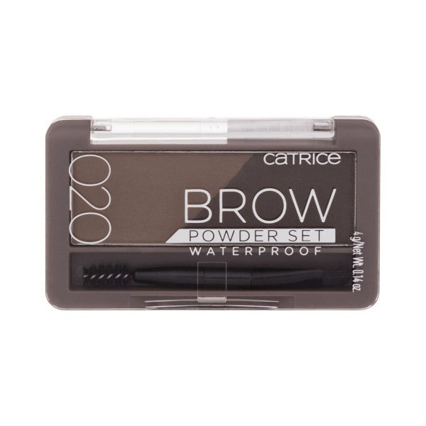 Catrice - Brow Powder Set 020 Ash Brown Waterproof - For Women,