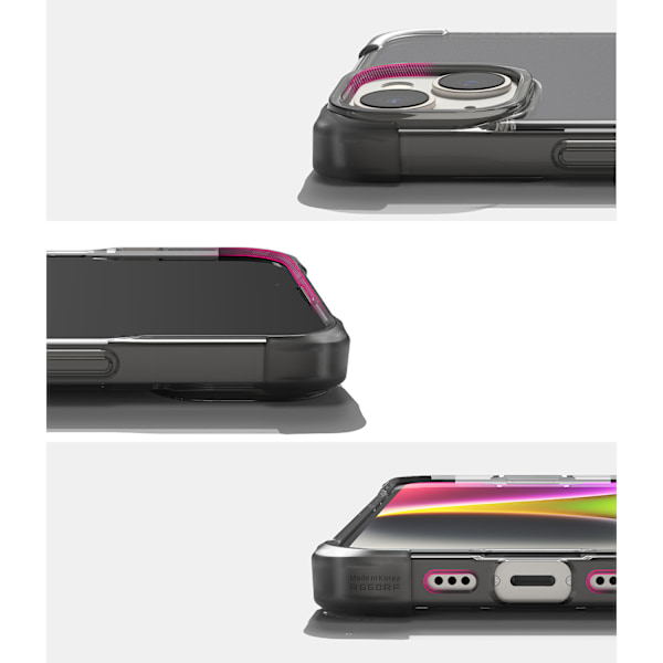 Kestävä ja kestävä kotelo iPhone 14 Plus Fusion Bumper harmaa