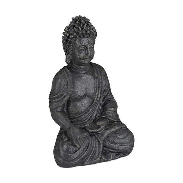 Siddende Buddha figur 40 cm