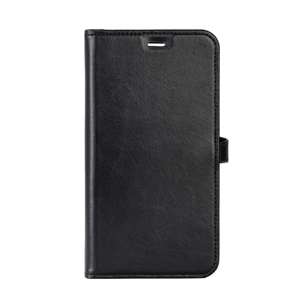 iPhone 17 Pro Max Läderplånboksfodral, 3 Kortfack, Svart