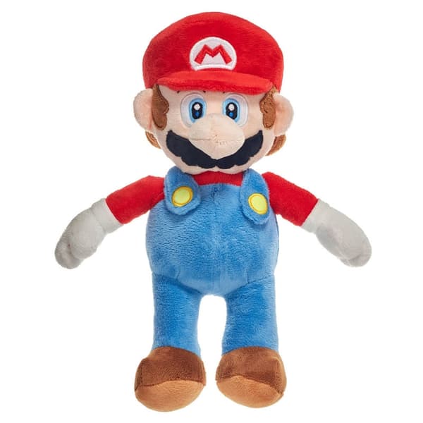 Mario Bros blødt plyslegetøj 35 cm