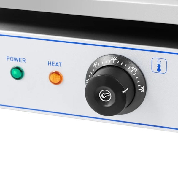 Elgrill, slät grillplatta, 550 x 400 mm, 3000 W