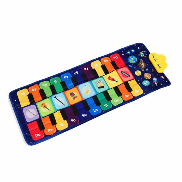 Interaktiv børnedansemåtte, 8 instrumenter, 10 melodier