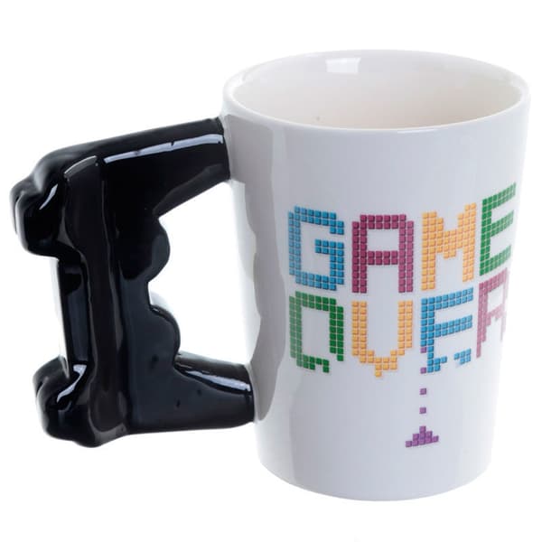 Game Over Controller Håndtag Krus, 11 oz Gaming Coffee Cup
