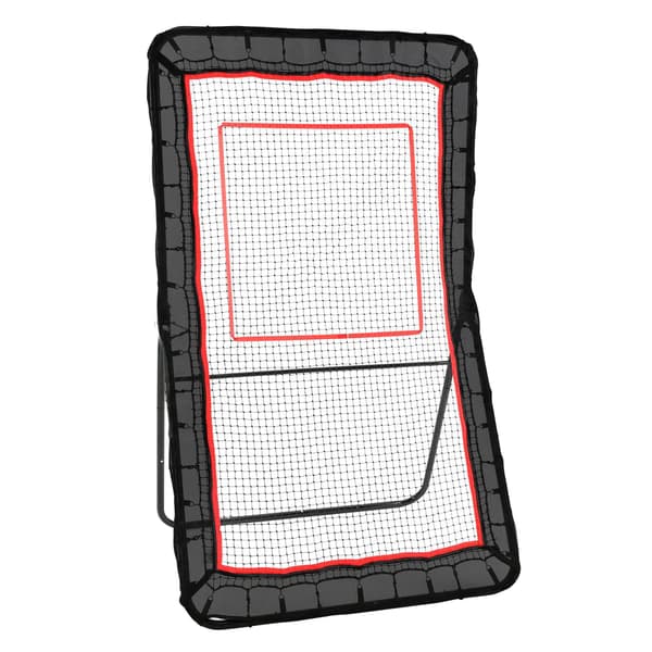 Lacrosse-reboundernät 1,2x2,1 m, justerbart vinkelmål