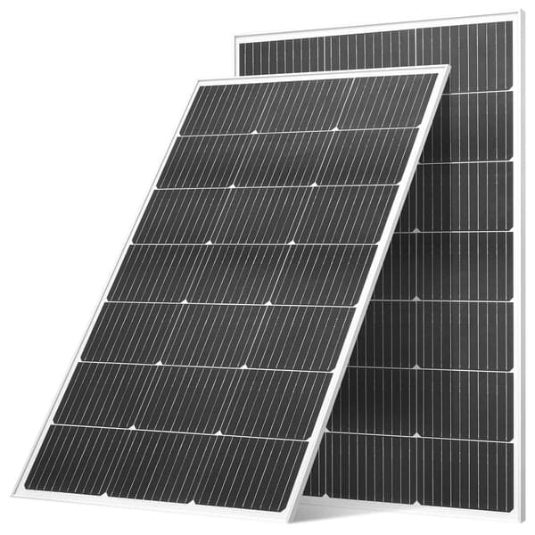 Monokristallina solpaneler 2-pack 100W, MC4, IP65