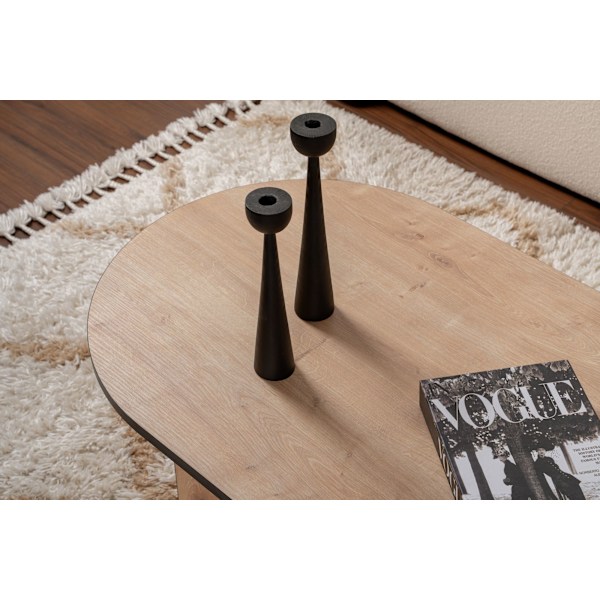 Soffbord Sable - Safir Ek, ​​Svart