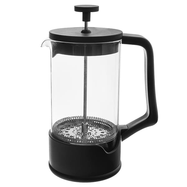 Kaffe- og testempelmaskine, glas, 1 l