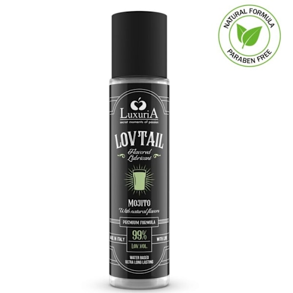 Intimateline - Luxuria Vandbaseret Lovtail Glidemiddel Mojito 60 Ml
