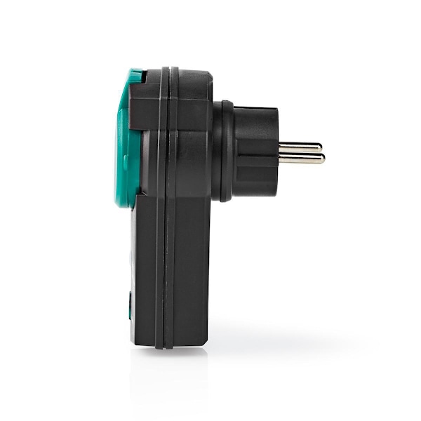 RF Plug | Mesh / 433 MHz | IP44 | 3680 W | Jordad kontakt / Typ F (CEE 7/7) | -20 - 50 °C | Grön / Svart