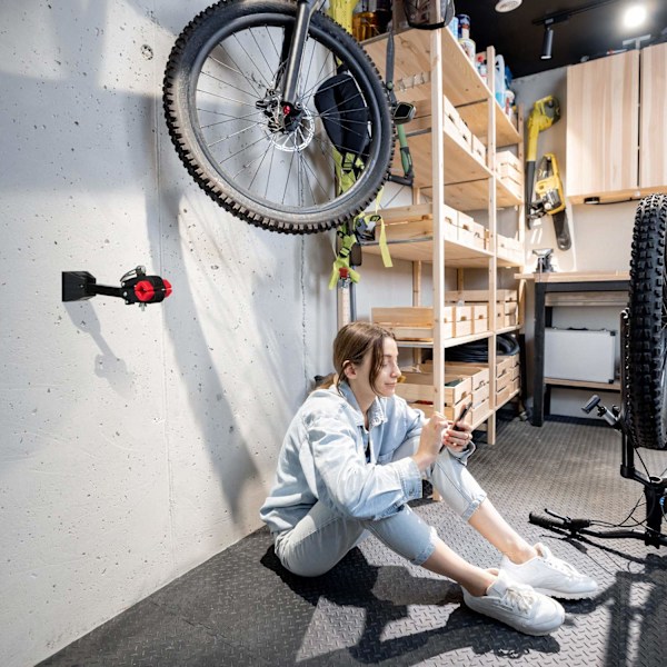 Cykelhållare för väggmontering