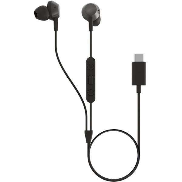 TAE5008BK In-ear kuulokkeet mikrofonilla ja kaukosäätimellä. USB-C-liitin. Musta.
