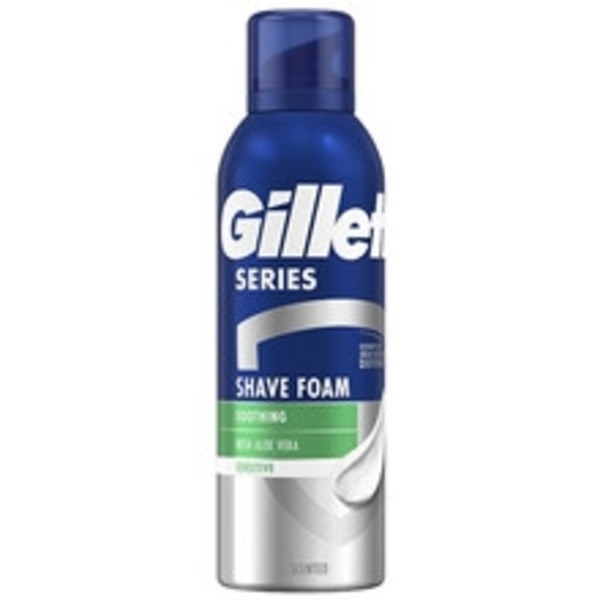 Gillette - Series Sensitive Aloe Vera Soothing Shave Foam 200ml