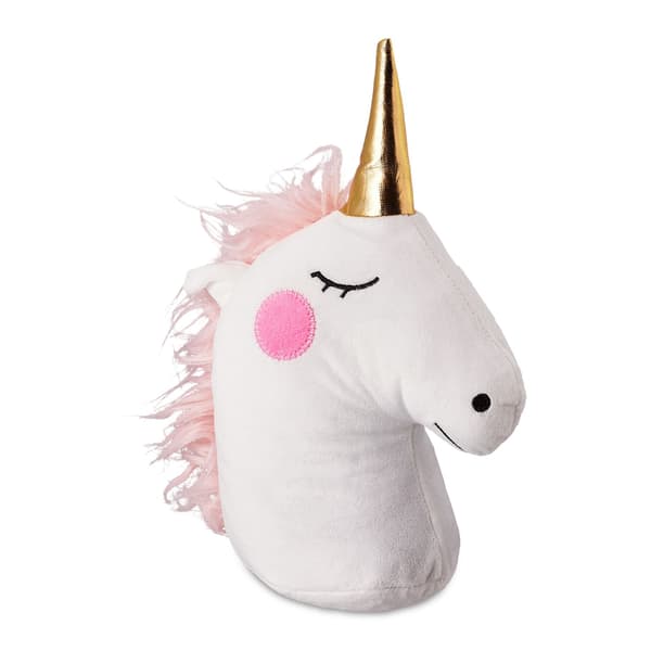 Unicorn dörrstopp i vitt