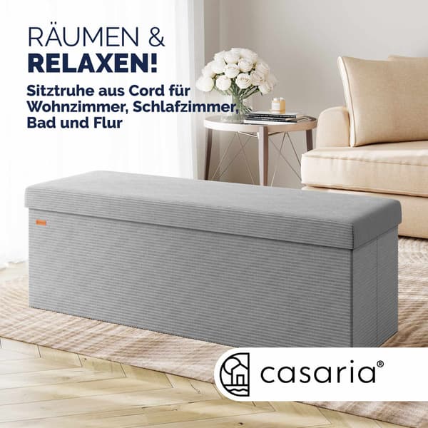 Penkki harmaa narulla 114x38x38cm MDF taitettava