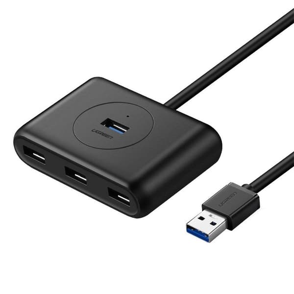 Ugreen USB-A 3.0 -keskitin 4xUSB-A, 0,5 m