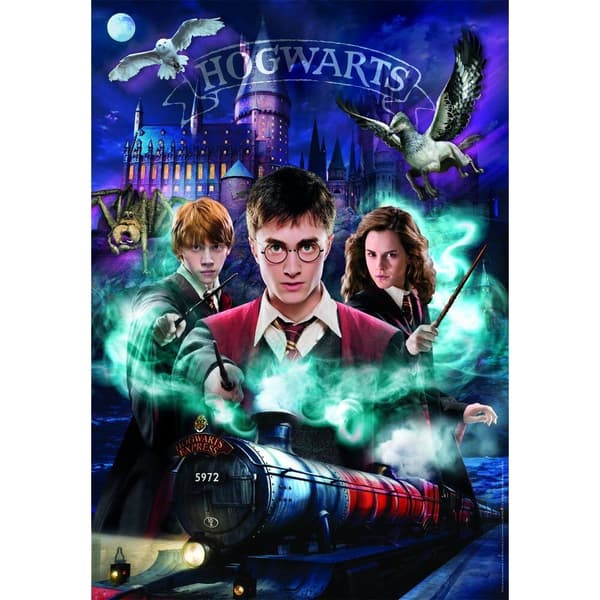 Harry Potter 1000-brikkers puslespil for fans og samlere