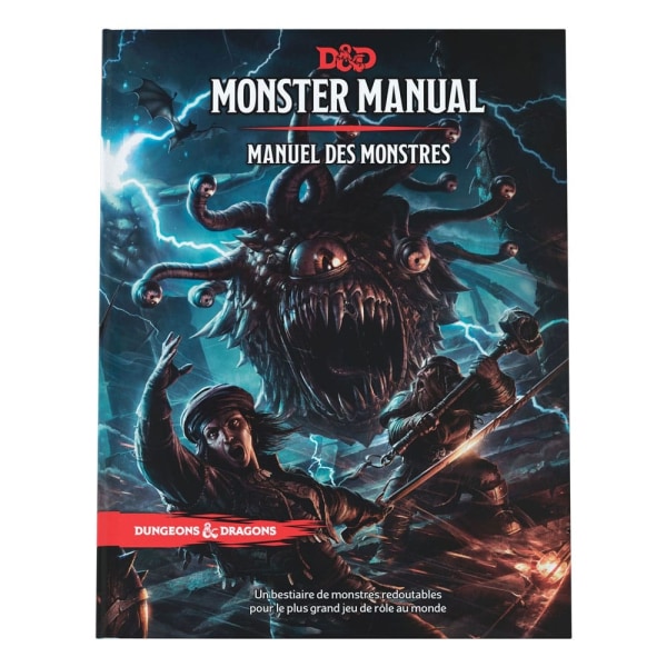 Dungeons & Dragons RPG Monster Manual fransk